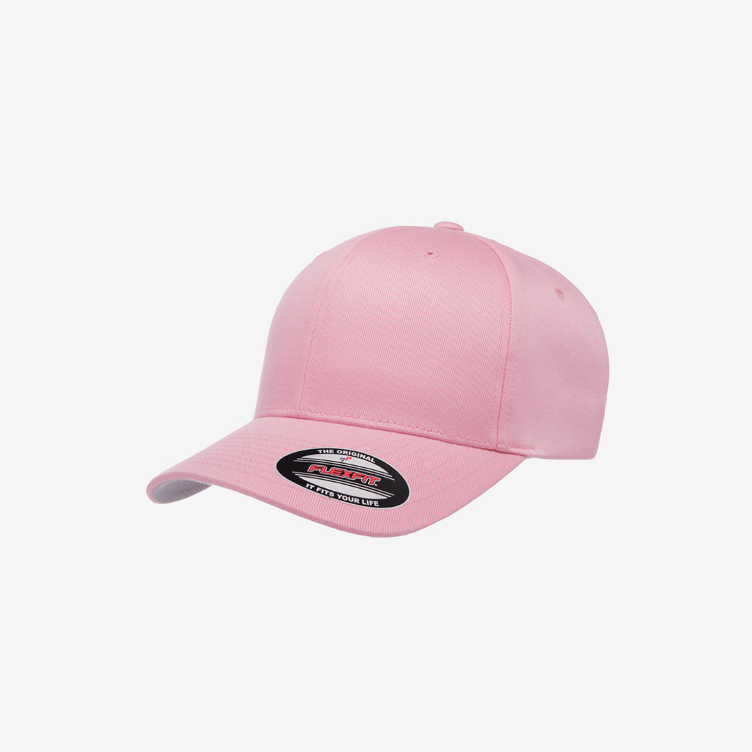 Flexfit Worn by the World Classic Cap Baby Pink Left Slant Angle – 6277