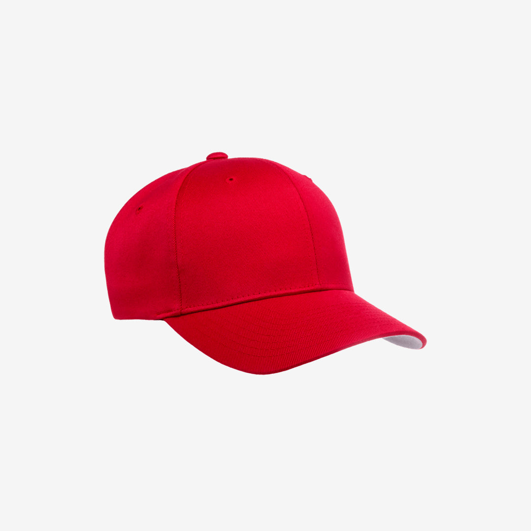 Flexfit Worn by the World Classic Cap Red Right Angle – 6277