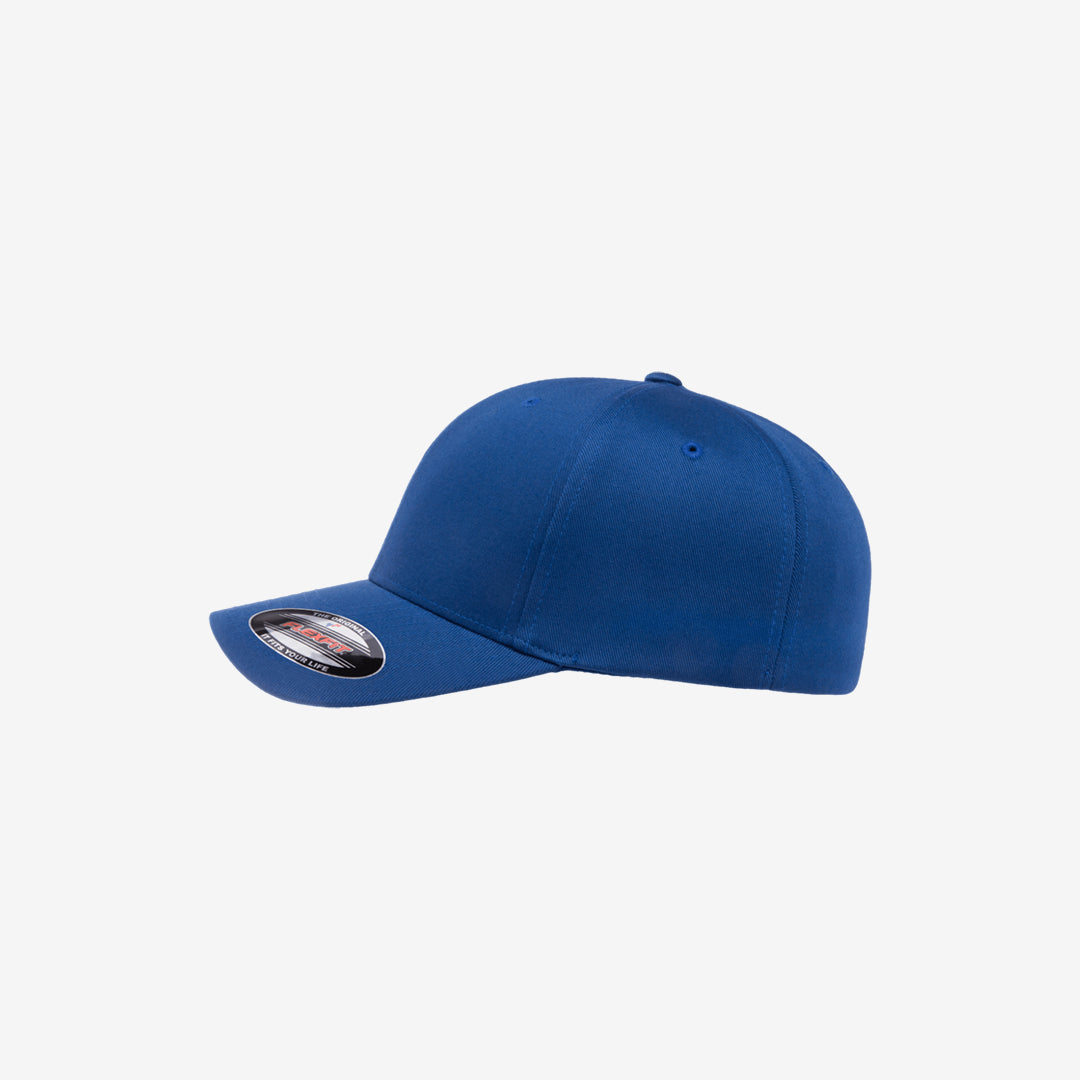 Flexfit Worn by the World Classic Cap Royal Left Angle – 6277