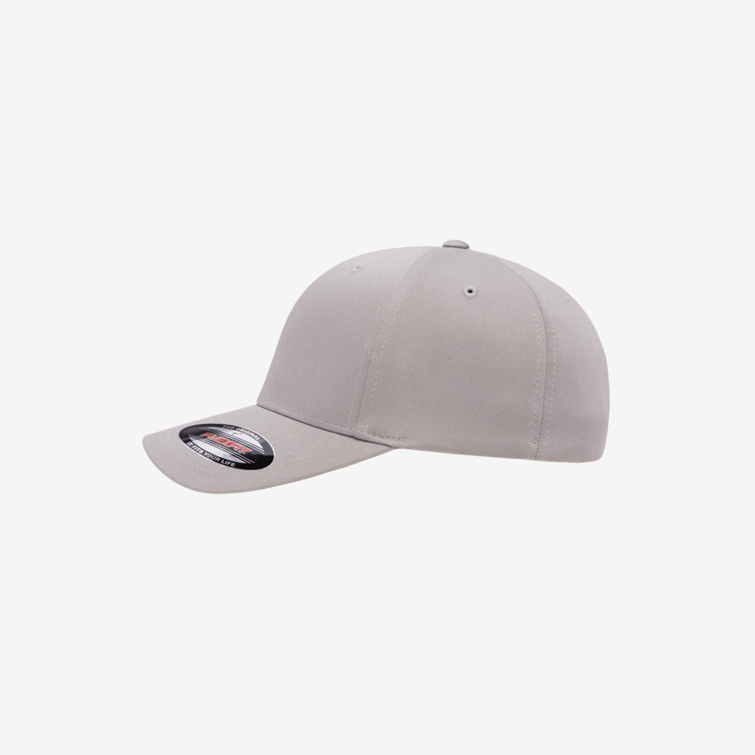 Flexfit Worn by the World Classic Cap Silver Left Angle – 6277