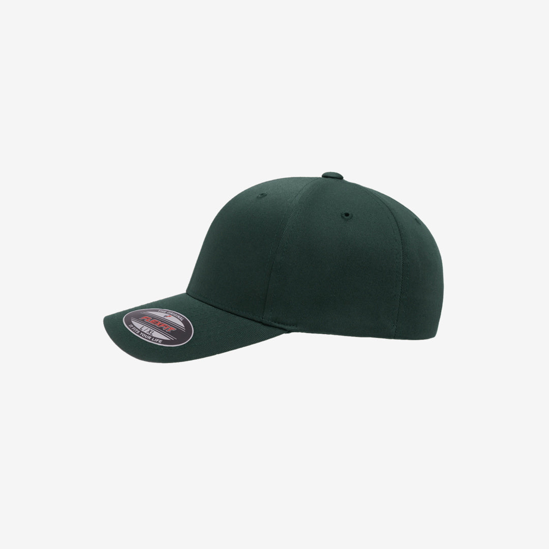 Flexfit Worn by the World Classic Cap Spruce Left Angle – 6277