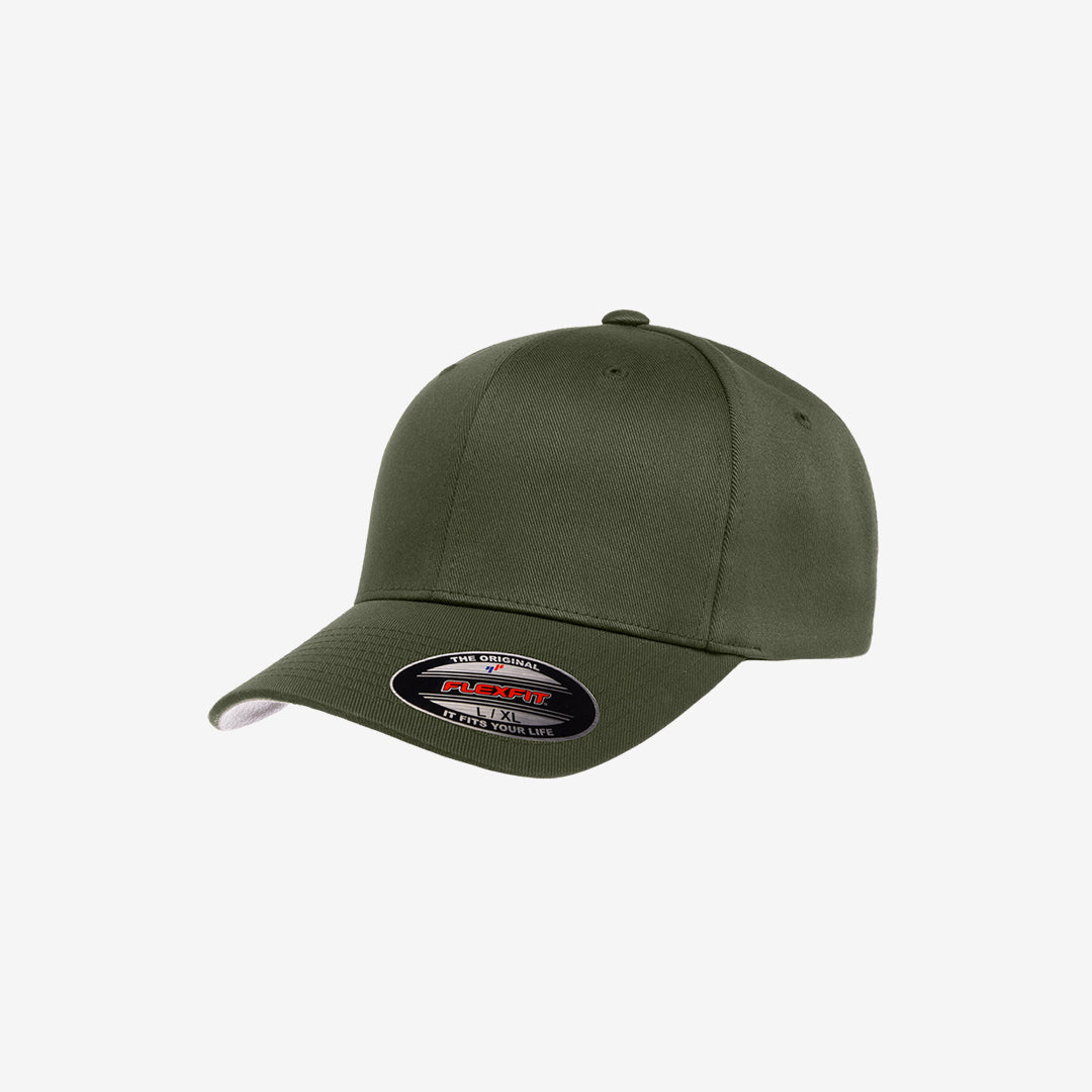 Flexfit Worn by the World Classic Cap Olive Left Slant Angle – 6277