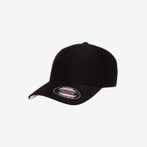 Flexfit Cool Dry Sports Cap Black Left Angle - 6572