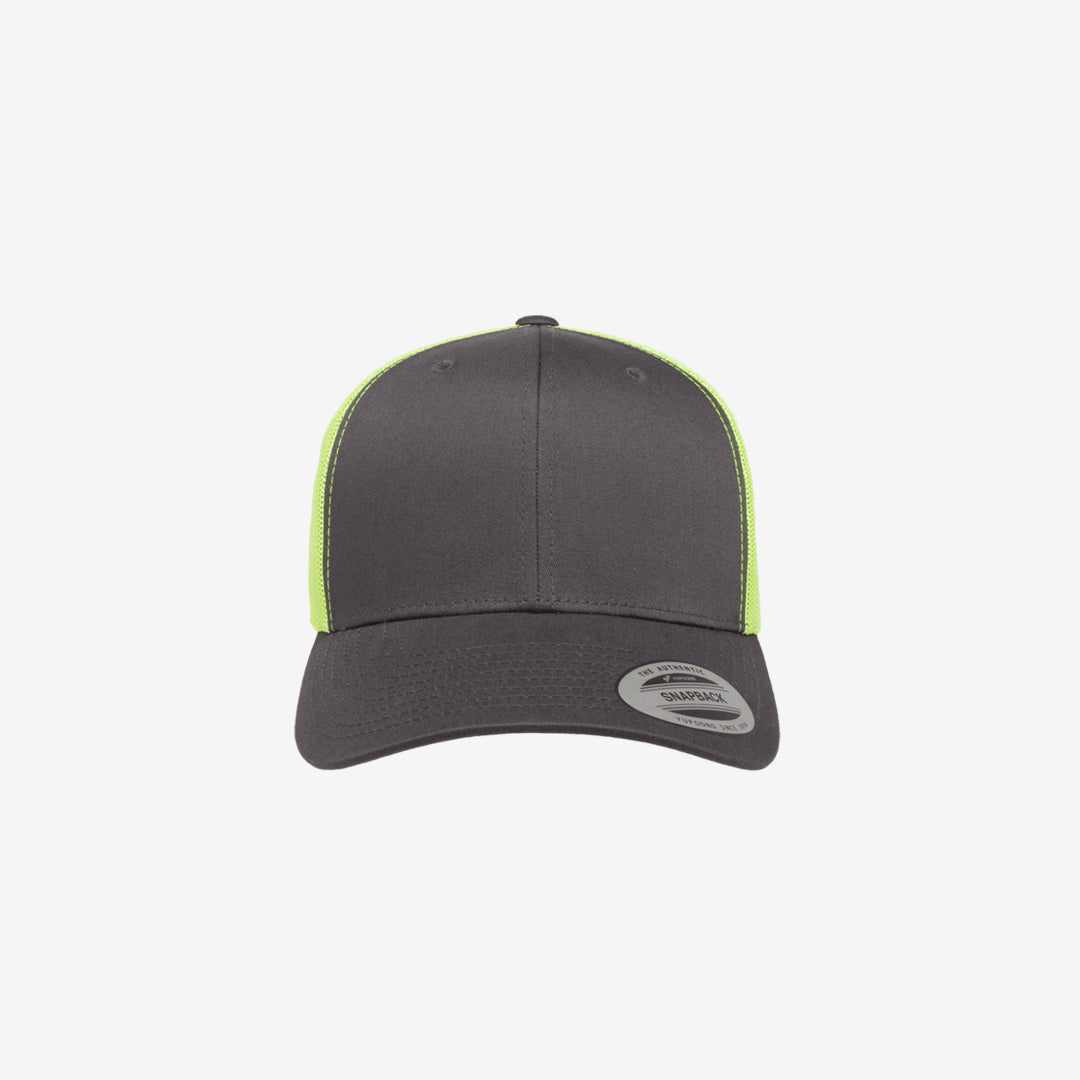 Charcoal/Neon Green - Front