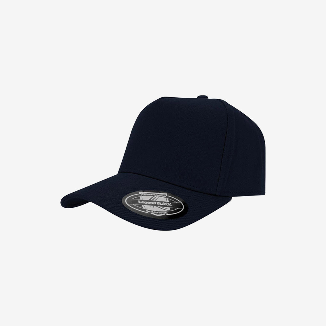 Shop Personalised Legend Life A-Frame Cap in Navy - 7001