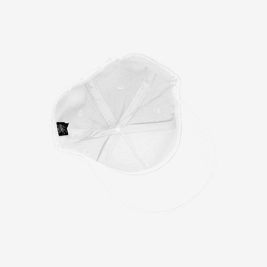 Shop Personalised Legend Life A-Frame Cap in White - Inside Detail - 7001