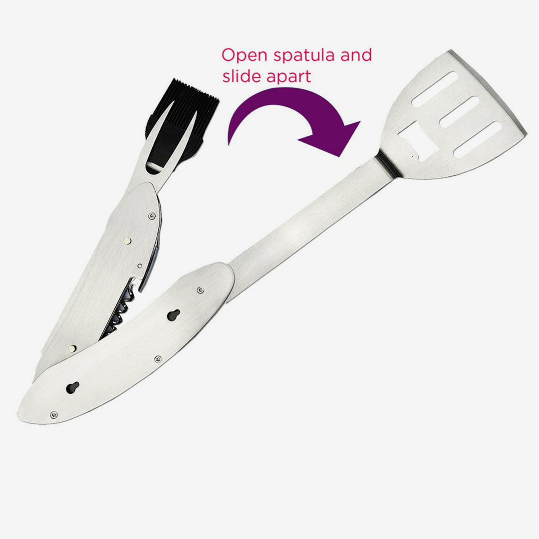 Lifestyle Photo of Nottage BBQ Multi Tool in Black - 793