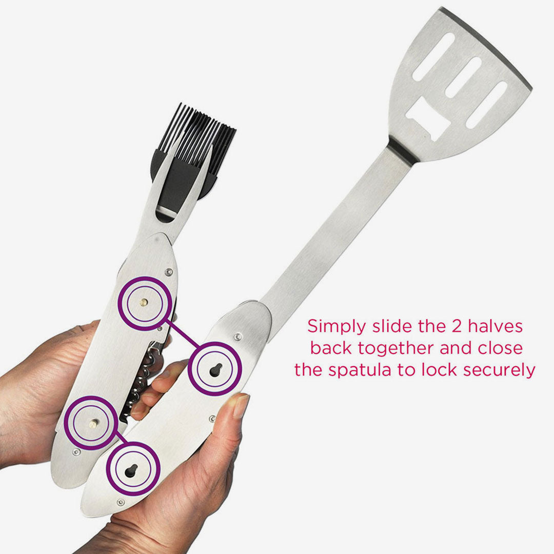 Lifestyle Photo of Nottage BBQ Multi Tool in Black - 793