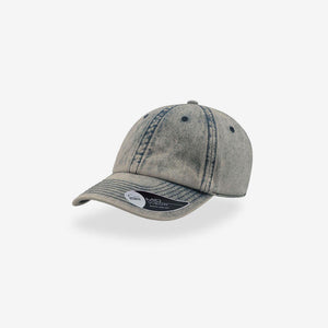 Shop Quality Personalised Atlantis Dad Hat in Clear Wash Denim Detail - A1000