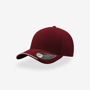 Shop Quality Personalised Atlantis Estoril Cap in Burgundy Detail - A1300