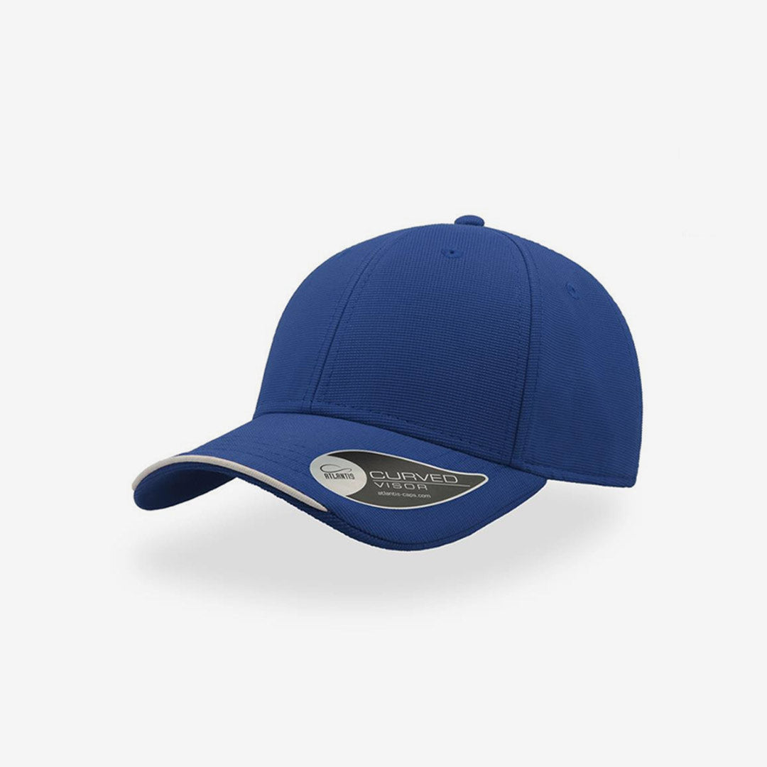 Shop Quality Personalised Atlantis Estoril Cap in Royal Detail - A1300