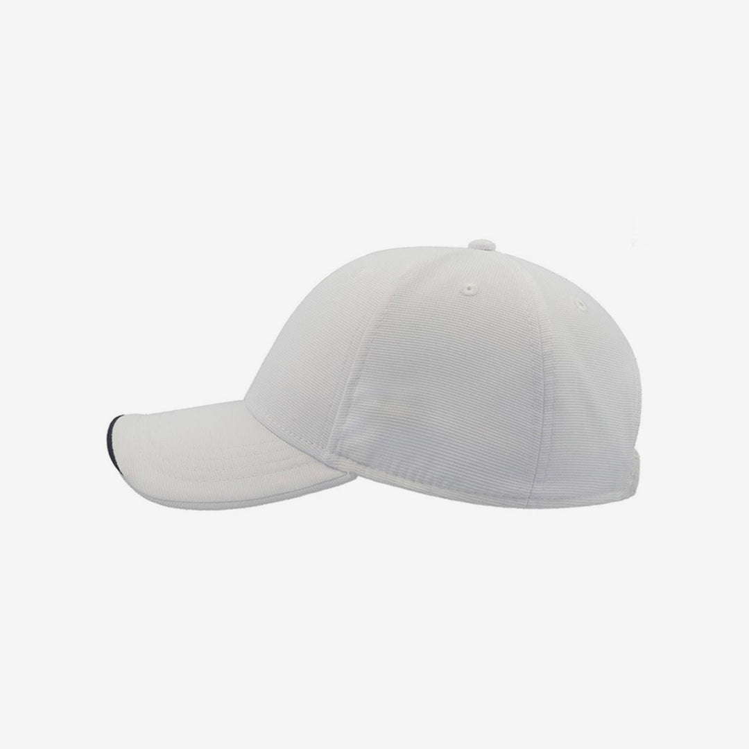 Shop Quality Personalised Atlantis Estoril Cap in White - A1300