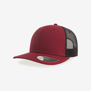 Get Fast & Easy Custom Atlantis Sonic Trucker Cap in Cardinal/Black - A2400