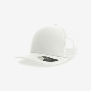 Get Fast & Easy Custom Atlantis Sonic Trucker Cap in White - A2400