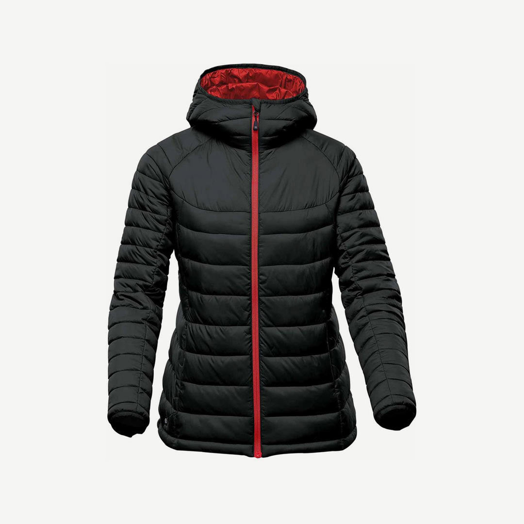 Black/Bright Red - Front