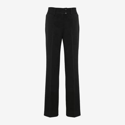Biz Collection Ladies Kate Perfect Pant Black Front - BS507L
