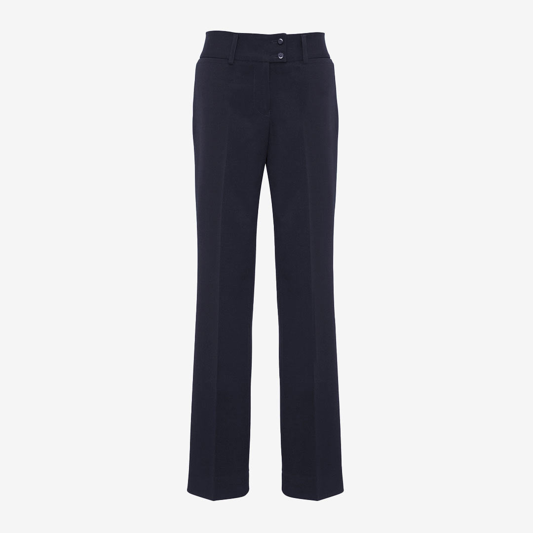 Biz Collection Ladies Kate Perfect Pant Navy Front - BS507L