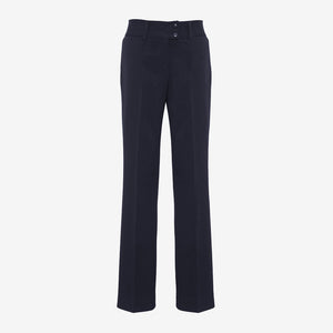 Biz Collection Ladies Kate Perfect Pant Navy Front - BS507L