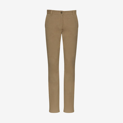 Biz Collection Ladies Lawson Chino Pant Dark Stone Front BS724L