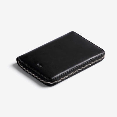 Bellroy_Custom Branded Travel_Folio_Passport_Wallet_Black_Lefthand_Front-WTFA