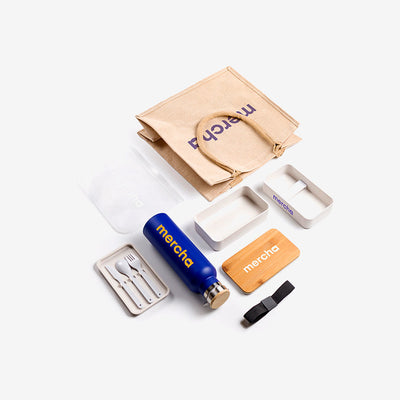 But First, Lunch Merch Pack - Lifestyle Flat Lay - GP40