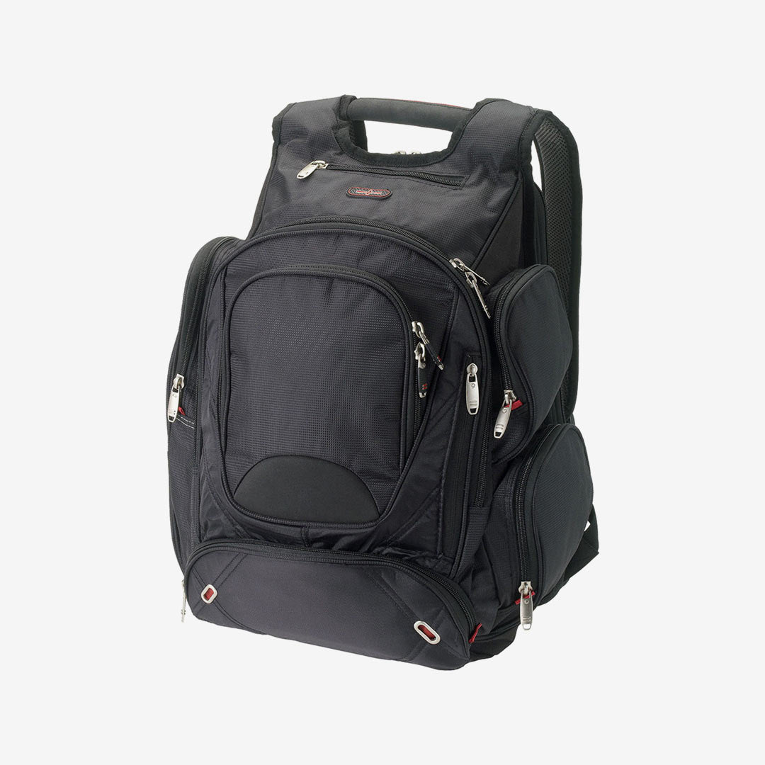 Nottage Elleven Checkpoint-Friendly Compu-Backpack Black - EL003 