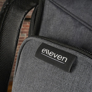 Nottage Elleven Checkpoint-Friendly Compu-Backpack Charcoal Tag Detail - EL003 