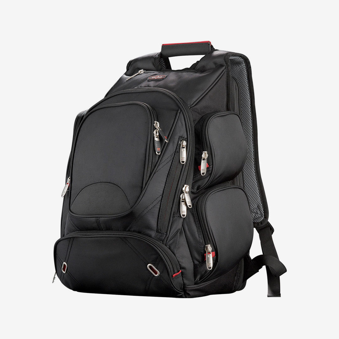 Nottage Elleven Checkpoint-Friendly Compu-Backpack Black - EL003 