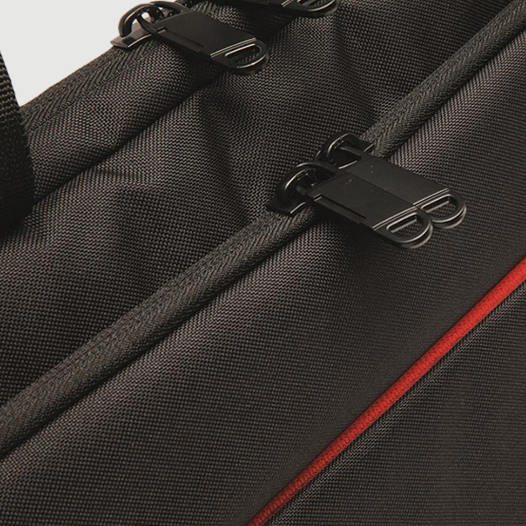 Shop Personalised Legend Life Exton Business Satchel in Black/Grey Detail - EX3240
