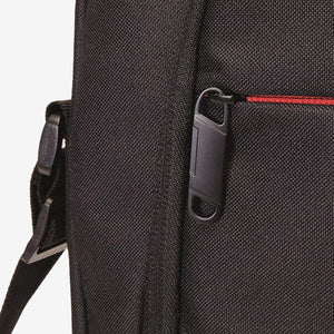 Shop Personalised Legend Life Exton Business Satchel in Black/Grey Zipper Detail - EX3240