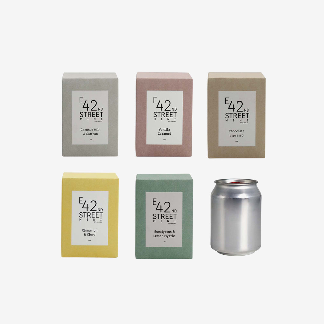 Promo Brands Mini East 42nd Street Can Soy Candle - H203