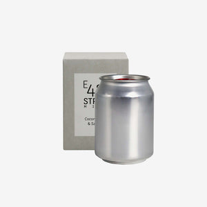 Promo Brands Mini East 42nd Street Can Soy Candle in Coconut Milk & Saffron - H203
