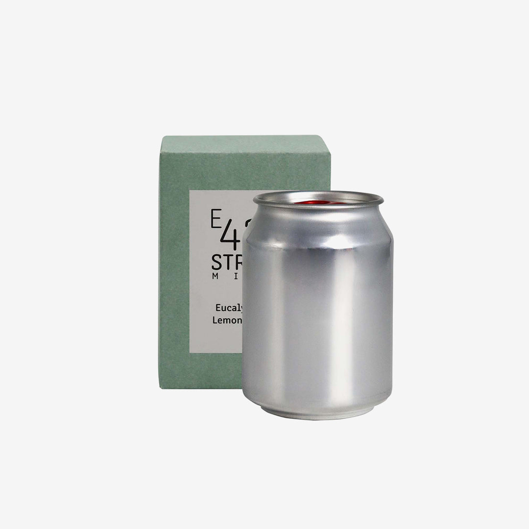 Promo Brands Mini East 42nd Street Can Soy Candle in Eucalyptus & Lemon Myrtle - H203