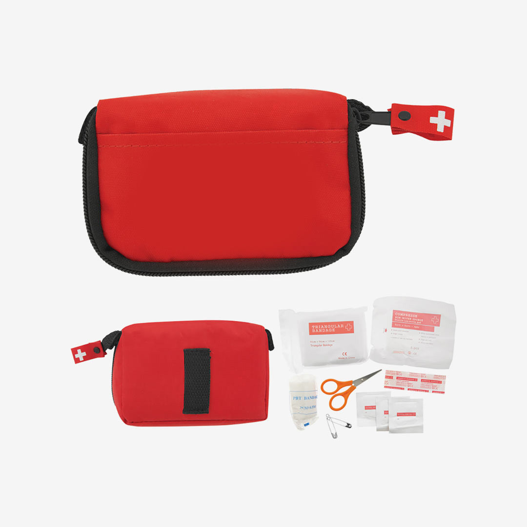 Promo Brands First Aid Travel Kit - 13 Piece - 12 Branded Merch Giveaway Ideas to Boost Your Brand Promo Brands First Aid Travel Kit - 13 Piece - 12 Branded Merch Giveaway Ideas to Boost Your Brand