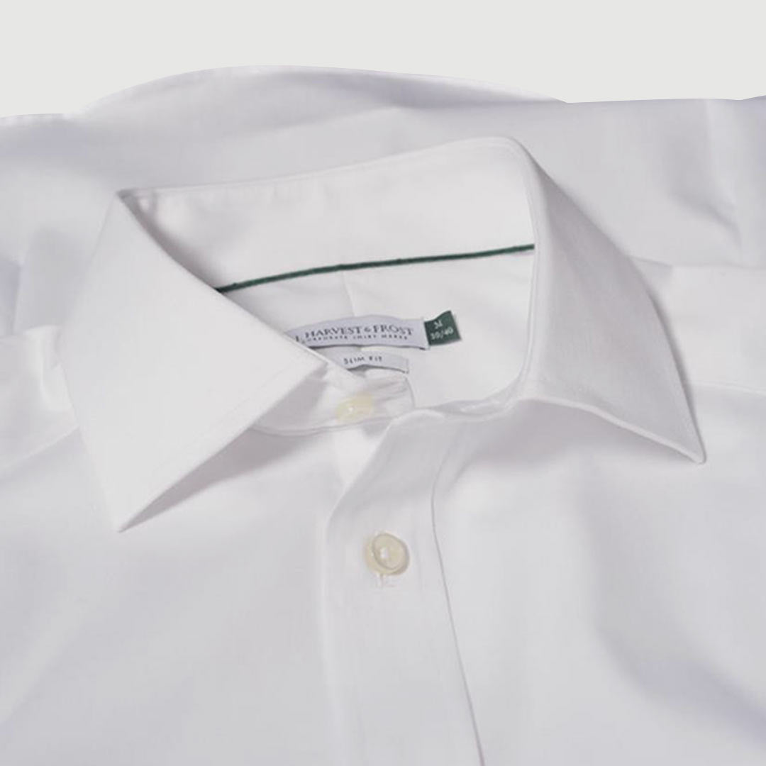 Order Personalized Legend Life Green Bow 01 Men's Dress Shirt in White Detail - HF301
