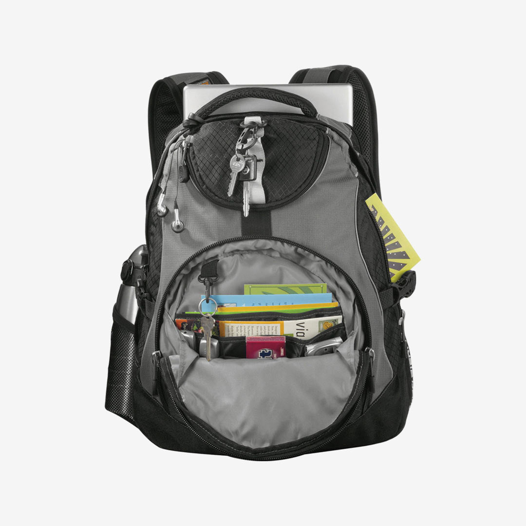 Nottage High Sierra Access 17'' Computer Backpack Open - HS1006BL