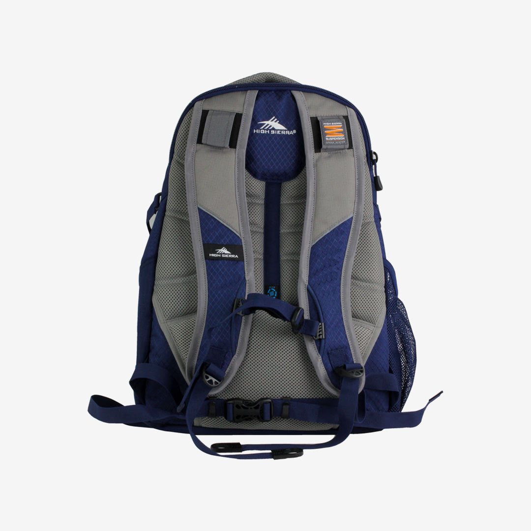 Nottage High Sierra Access 17'' Computer Backpack Blue Back Detail - HS1006BL
