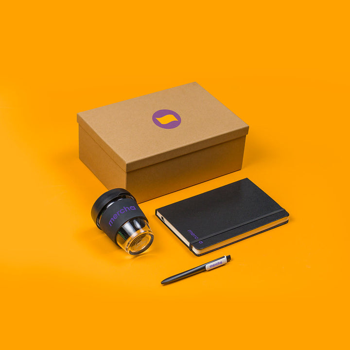 Company Branded I'm an Ideas Person Custom Swag Pack Lifestyle - Mercha 