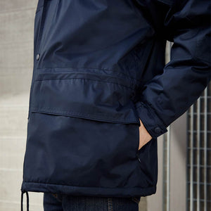 Shop Quality Personalised Biz Collection Unisex Trekka Jacket in Navy Detail - j8600