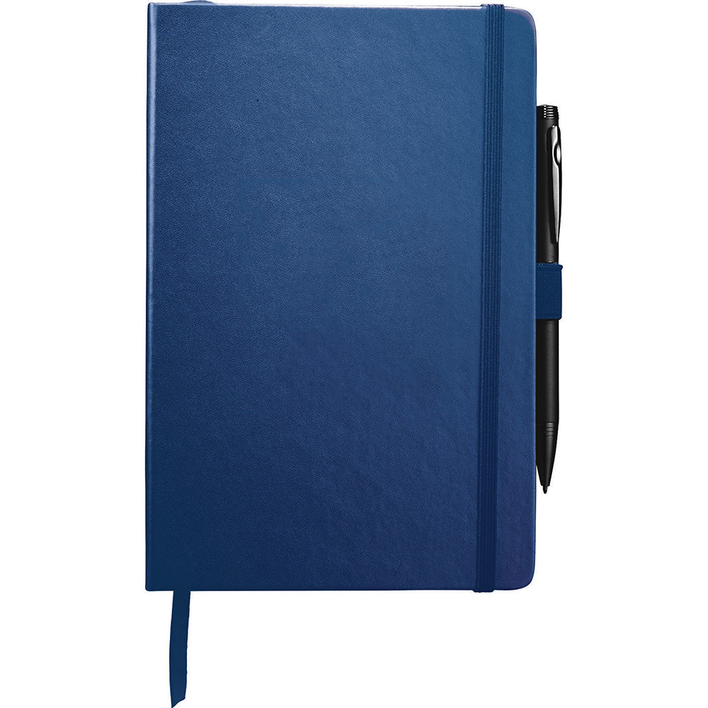 Shop Personalised Branded Nottage Nova Bound A5 JournalBook in Navy - JB1008