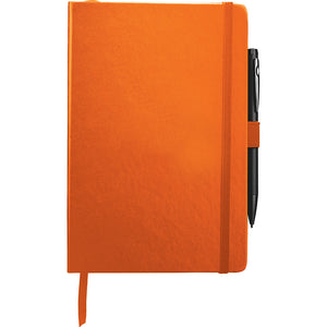 Shop Personalised Nottage Nova Bound A5 JournalBook in Orange - JB1008