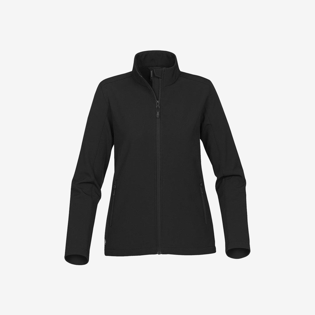 Stormtech Women's Orbiter Softshell Jacket Black/Carbon - KSB-1W