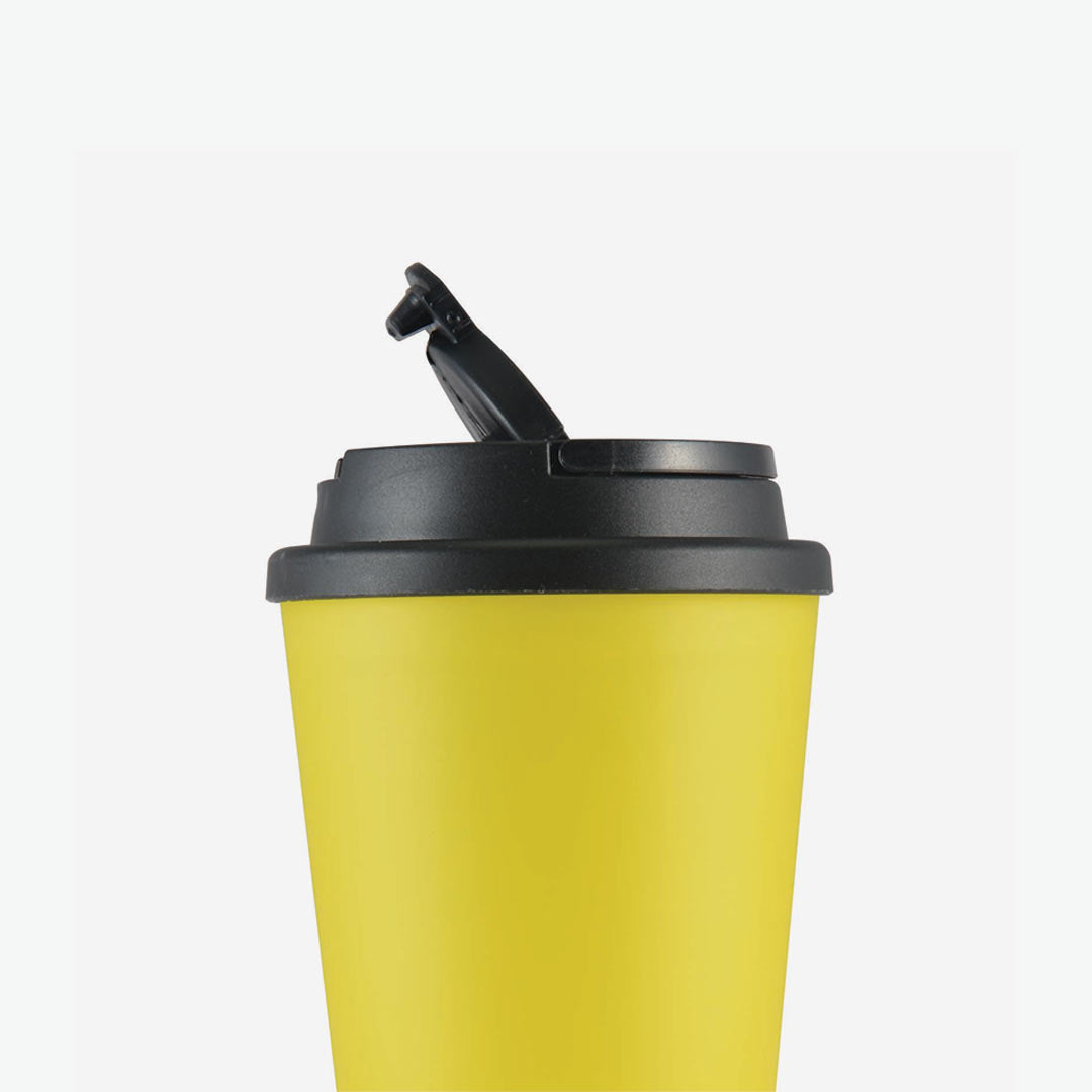 Quality Personalised Logo Line Aroma Coffee Cup / Handle Lid Detail  - LL0423