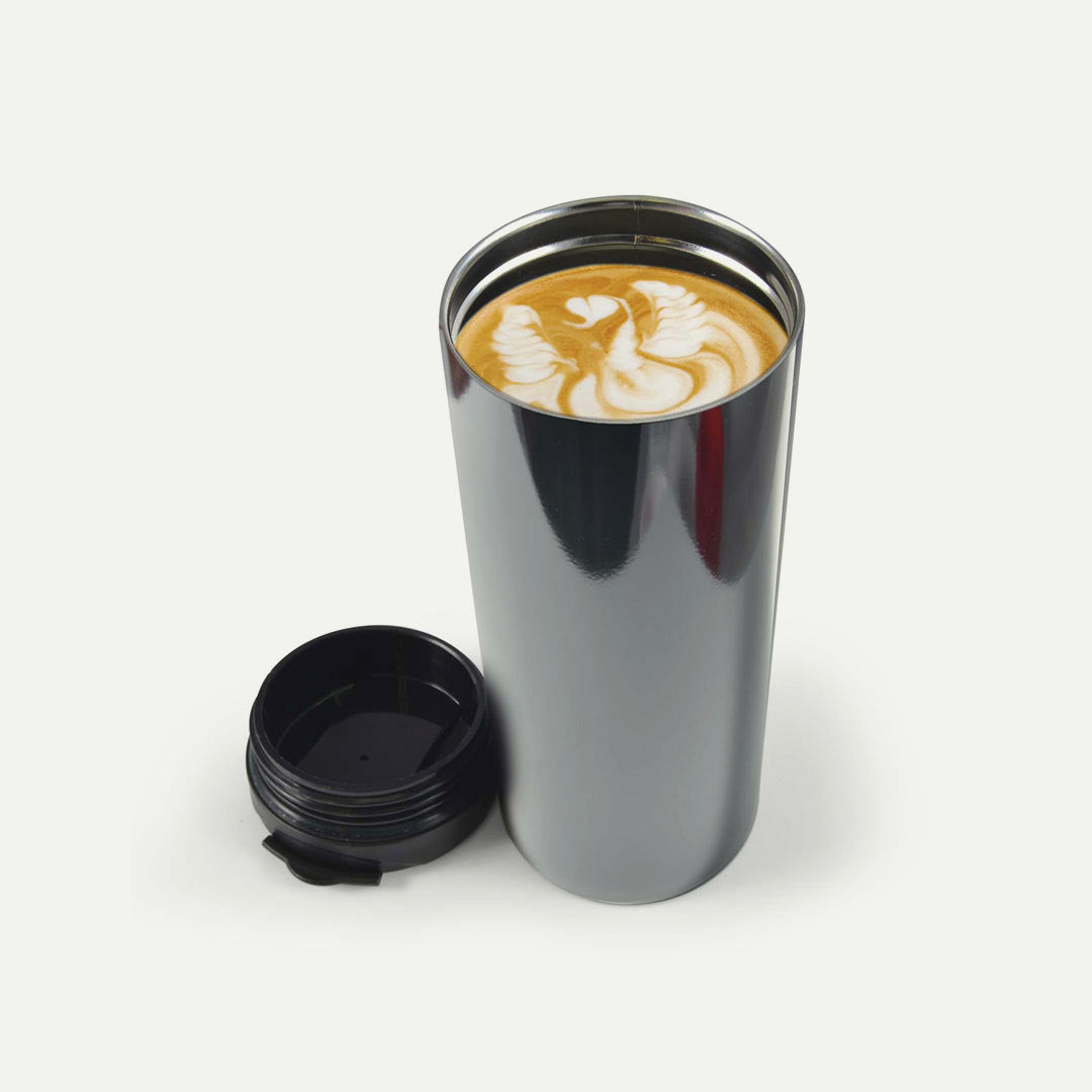Quality Personalised Logo Line Ninja Coffee Cup Detail  - LL0440