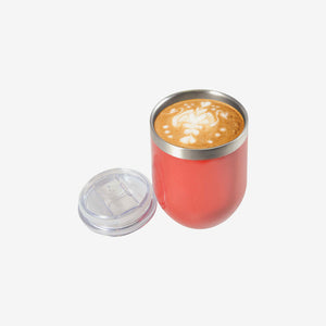 Logo Line Cascade Coffee Cup with coffee content - LL0441