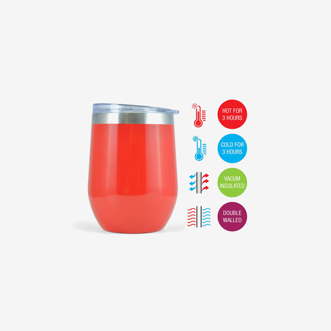 Logo Line Cascade Coffee Cup Features - LL0441