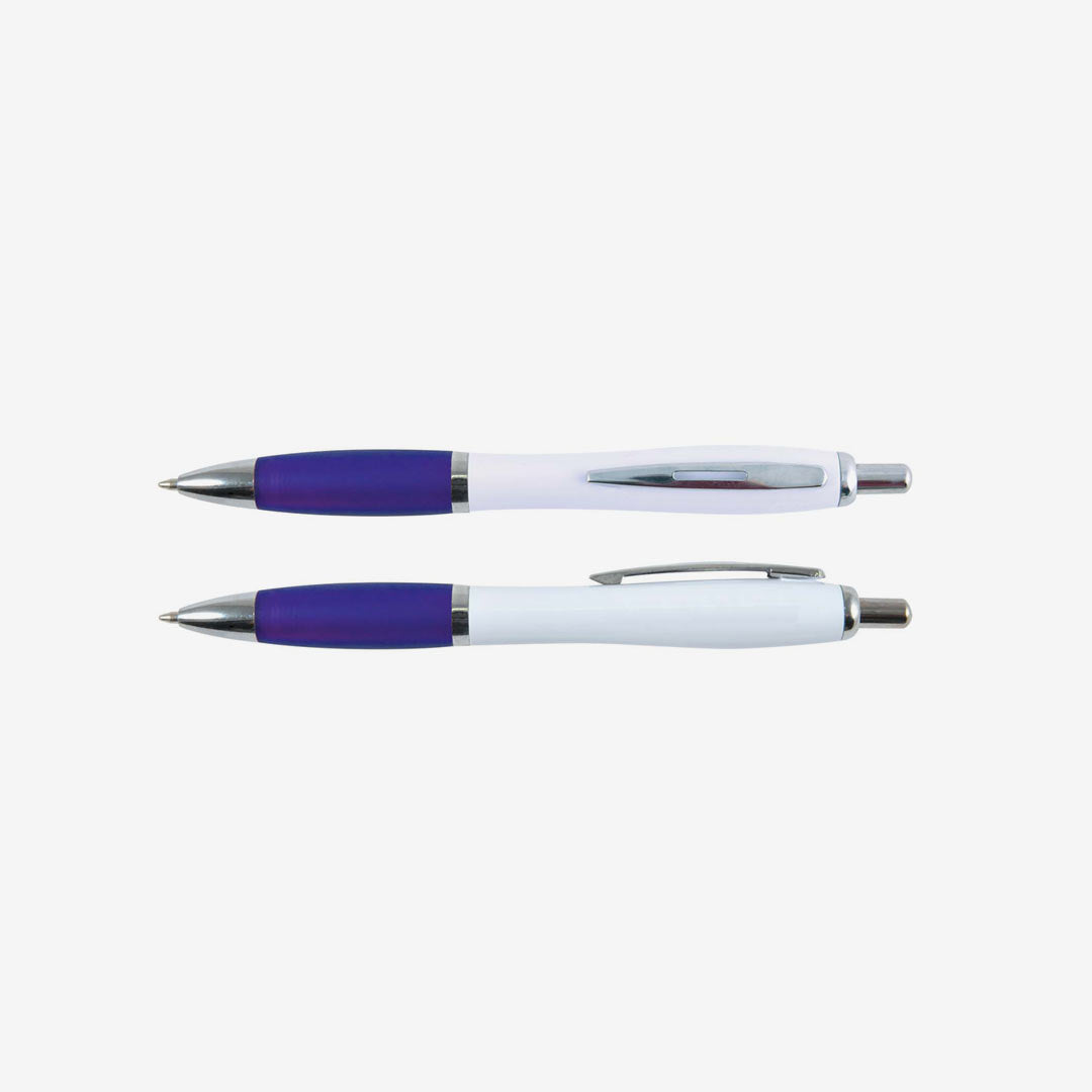 White/Dark Blue - Front