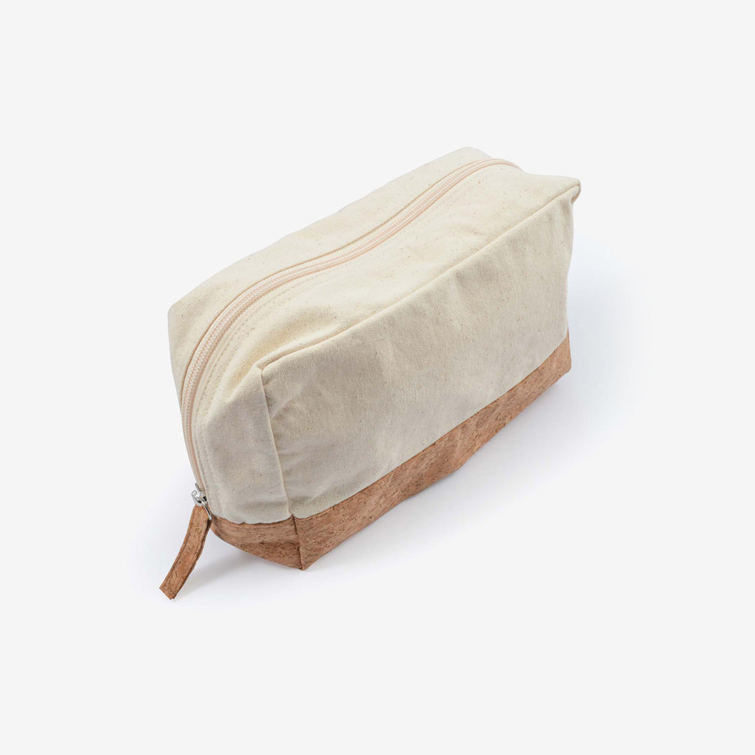 Logo Line Corsica Calico Cork Eco Utility Pouch Logo Line Corsica Calico Cork Eco Utility Pouch