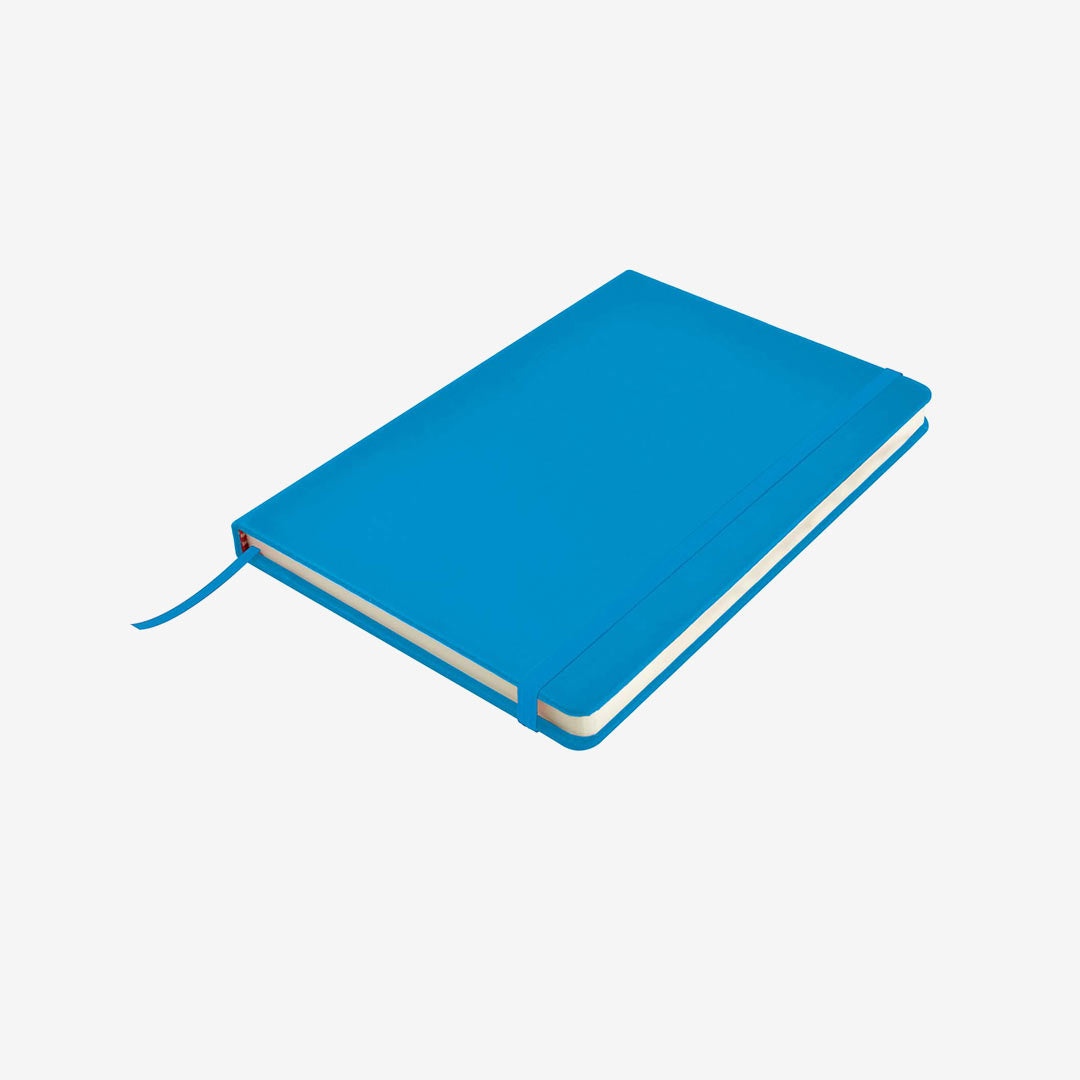 Logo Line Venture A5 Notebook in Light Blue - LL5087