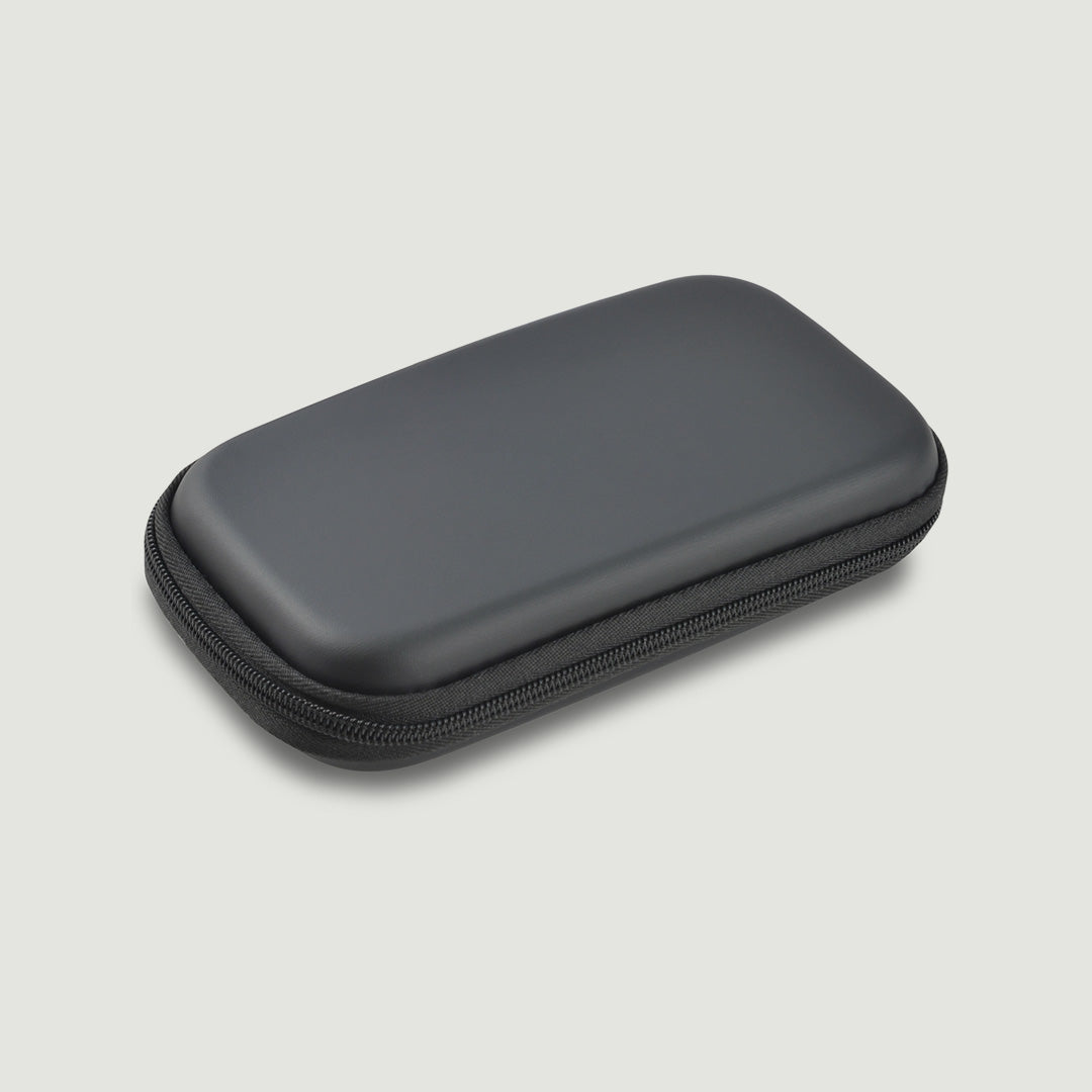 Logo Line Medium EVA Zipper Case in Black - LL6674